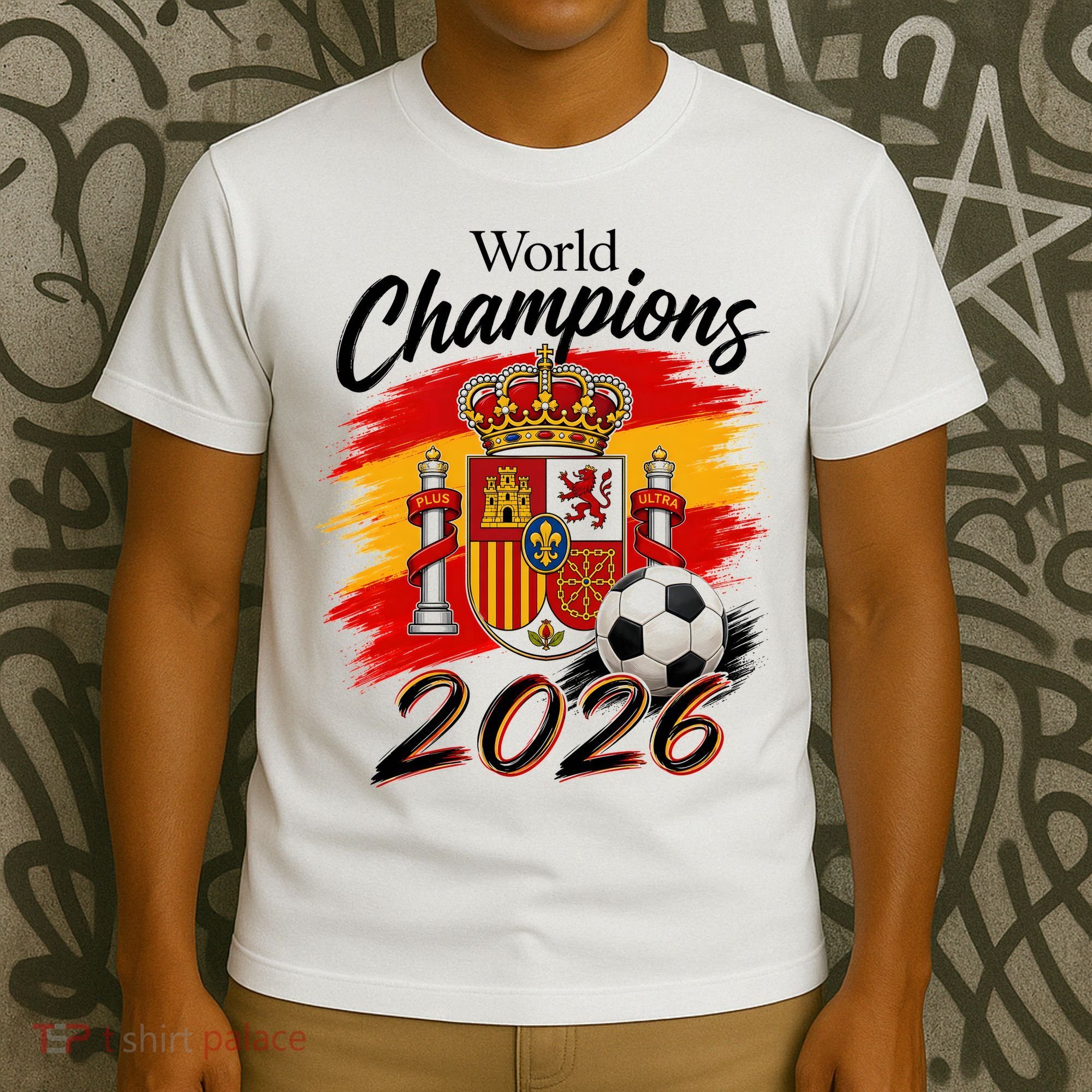 World Champions 2026 Spain Soccer T-Shirt