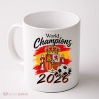 World Champions 2026 Spain Soccer Coffee Mug thumb 0