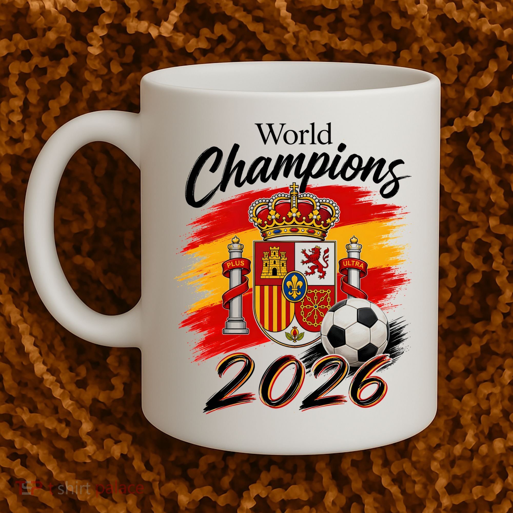 World Champions 2026 Spain Soccer Coffee Mug