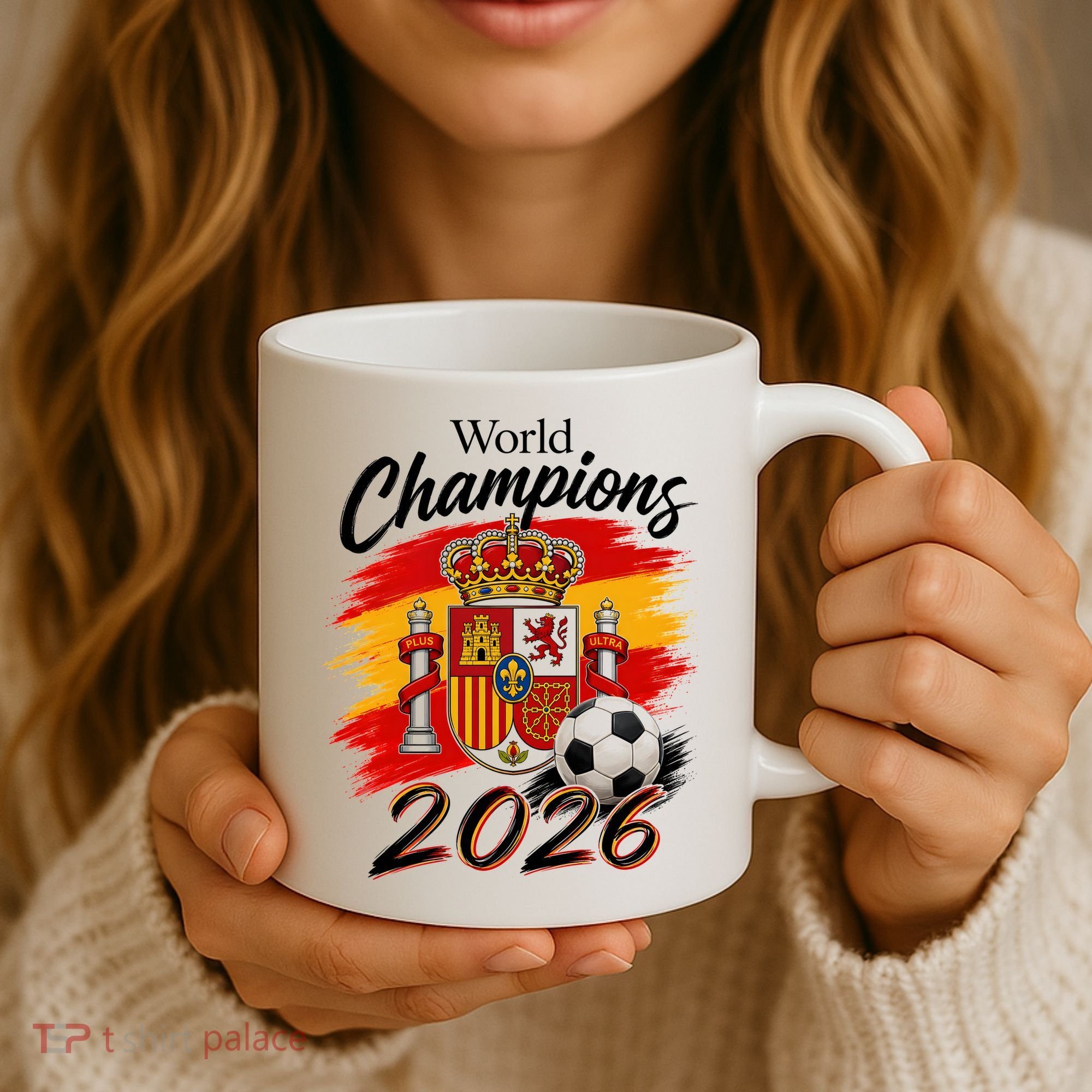 World Champions 2026 Spain Soccer Coffee Mug