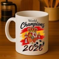World Champions 2026 Spain Soccer Coffee Mug thumb 4