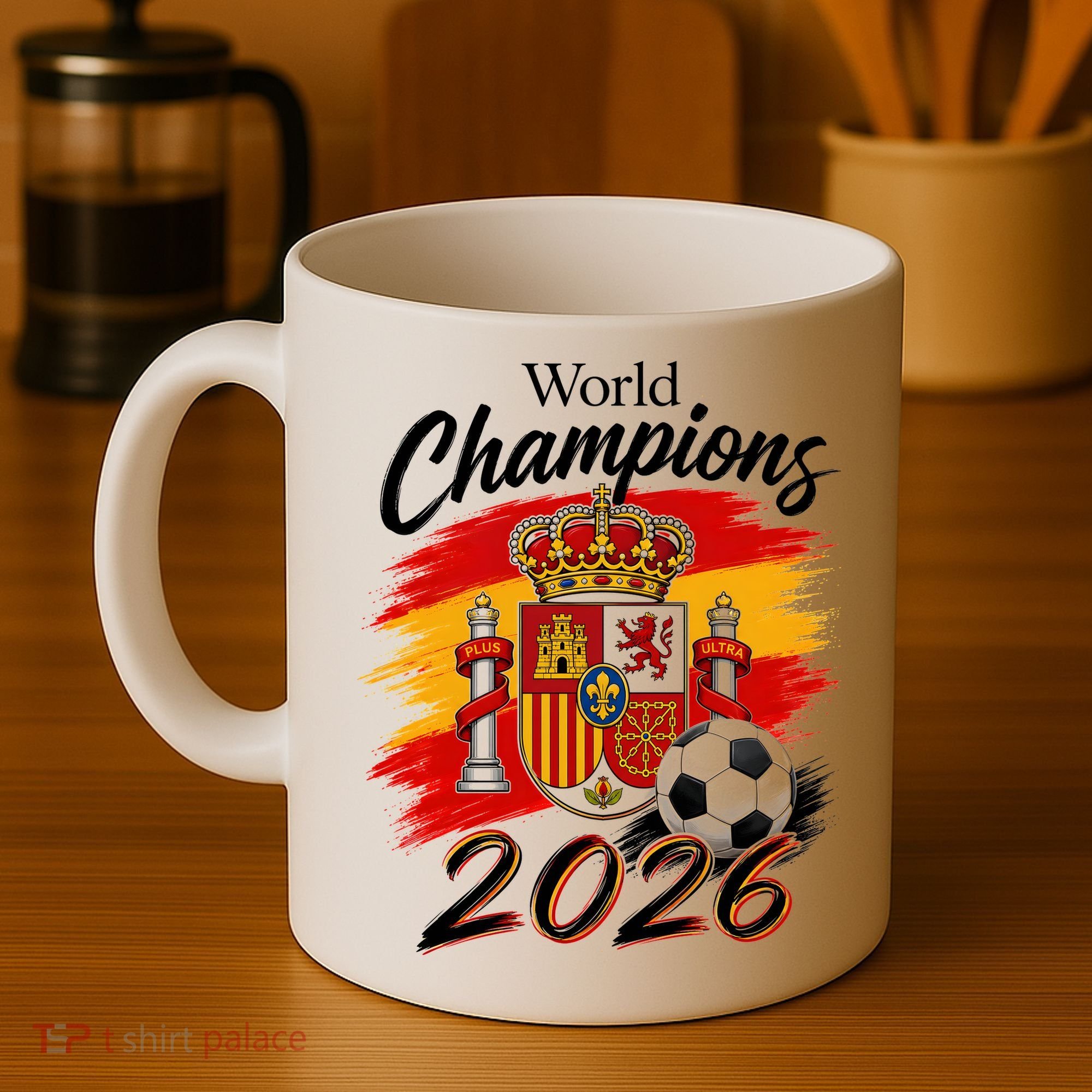 World Champions 2026 Spain Soccer Coffee Mug