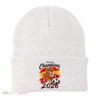World Champions 2026 Spain Soccer Beanie thumb 0