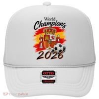 World Champions 2026 Spain Soccer Hat thumb 0