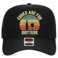 Wine Corks Are For Quitters Wine Gift Idea Hat thumb 0