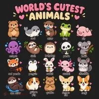 World's Cutest Animals Hat thumb 2