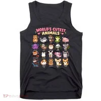 World's Cutest Animals Tank Top thumb 0