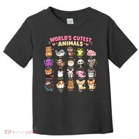 World's Cutest Animals Toddler T-Shirt thumb 0