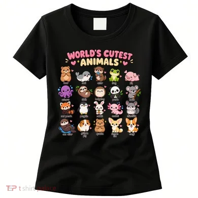 World's Cutest Animals Women's T-Shirt