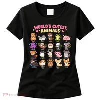 World's Cutest Animals Women's T-Shirt thumb 0