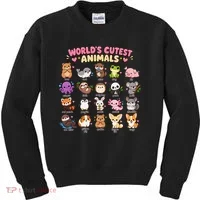 World's Cutest Animals Kids Sweatshirt thumb 0