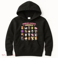 World's Cutest Animals Kids Hoodie thumb 0