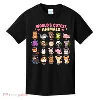 World's Cutest Animals Kids T-Shirt thumb 0