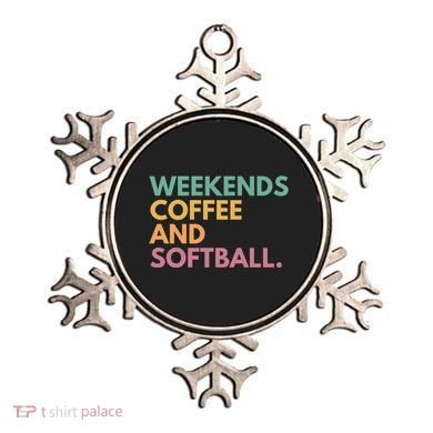 Weekends Coffee And Softball Softball Mama Meaningful Gift Ornament