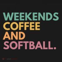 Weekends Coffee And Softball Softball Mama Meaningful Gift Ornament thumb 1