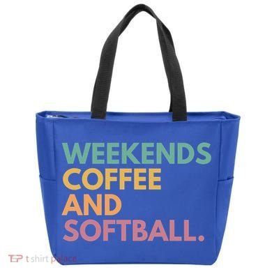 Weekends Coffee And Softball Softball Mama Meaningful Gift Tote Bag