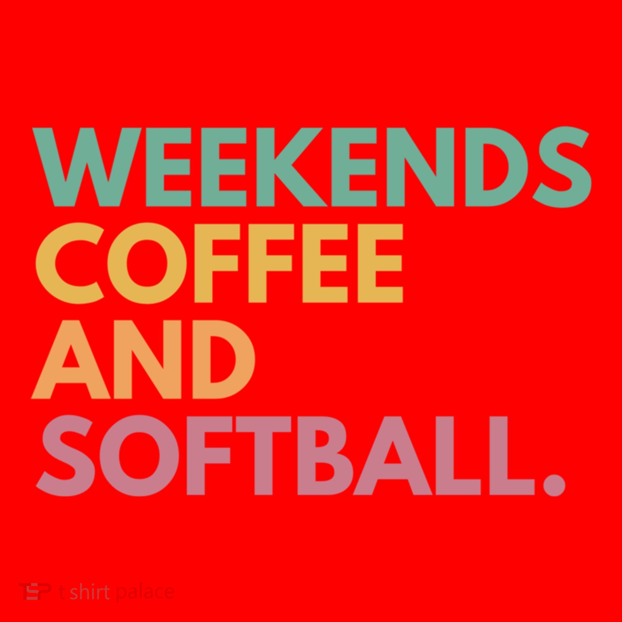 Weekends Coffee And Softball Softball Mama Meaningful Gift Santa Hat
