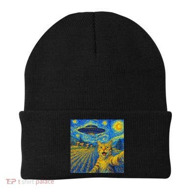 Whimsical Cat Alien Invasion Alien Cat Lovers Beanie