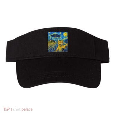 Whimsical Cat Alien Invasion Alien Cat Lovers Visor