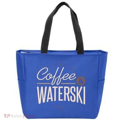 Waterskiing Coffee And Waterski Water Skiing Ski Gift Tote Bag