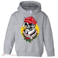 Working Class American Traditional Tattoo Old School Flash Toddler Hoodie thumb 0