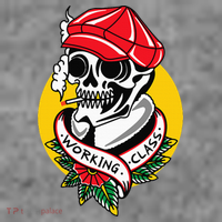 Working Class American Traditional Tattoo Old School Flash Toddler Hoodie thumb 2