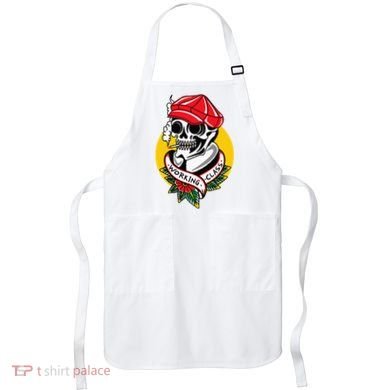 Working Class American Traditional Tattoo Old School Flash Apron