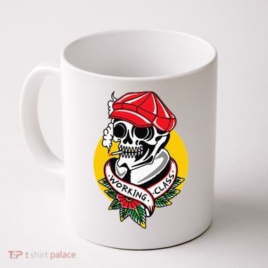 Working Class American Traditional Tattoo Old School Flash Coffee Mug