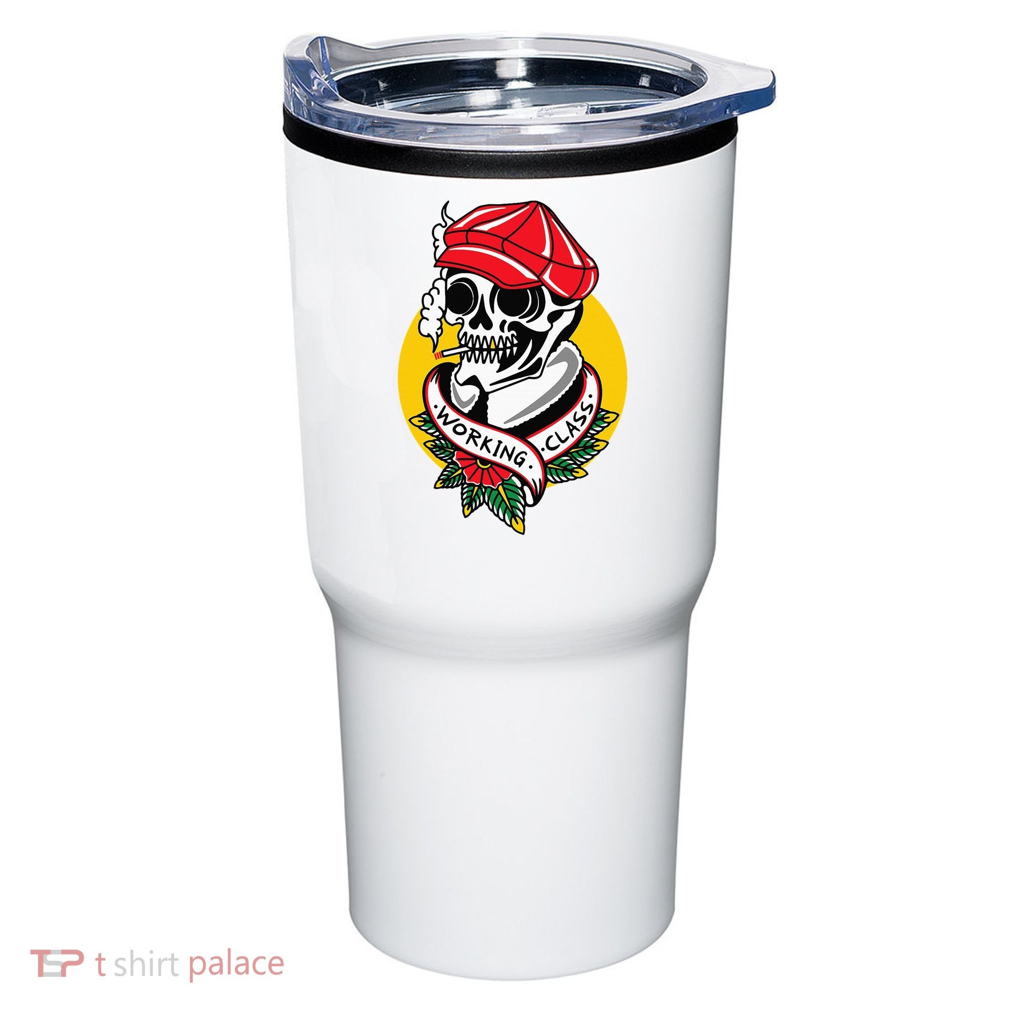 Working Class American Traditional Tattoo Old School Flash Tumbler