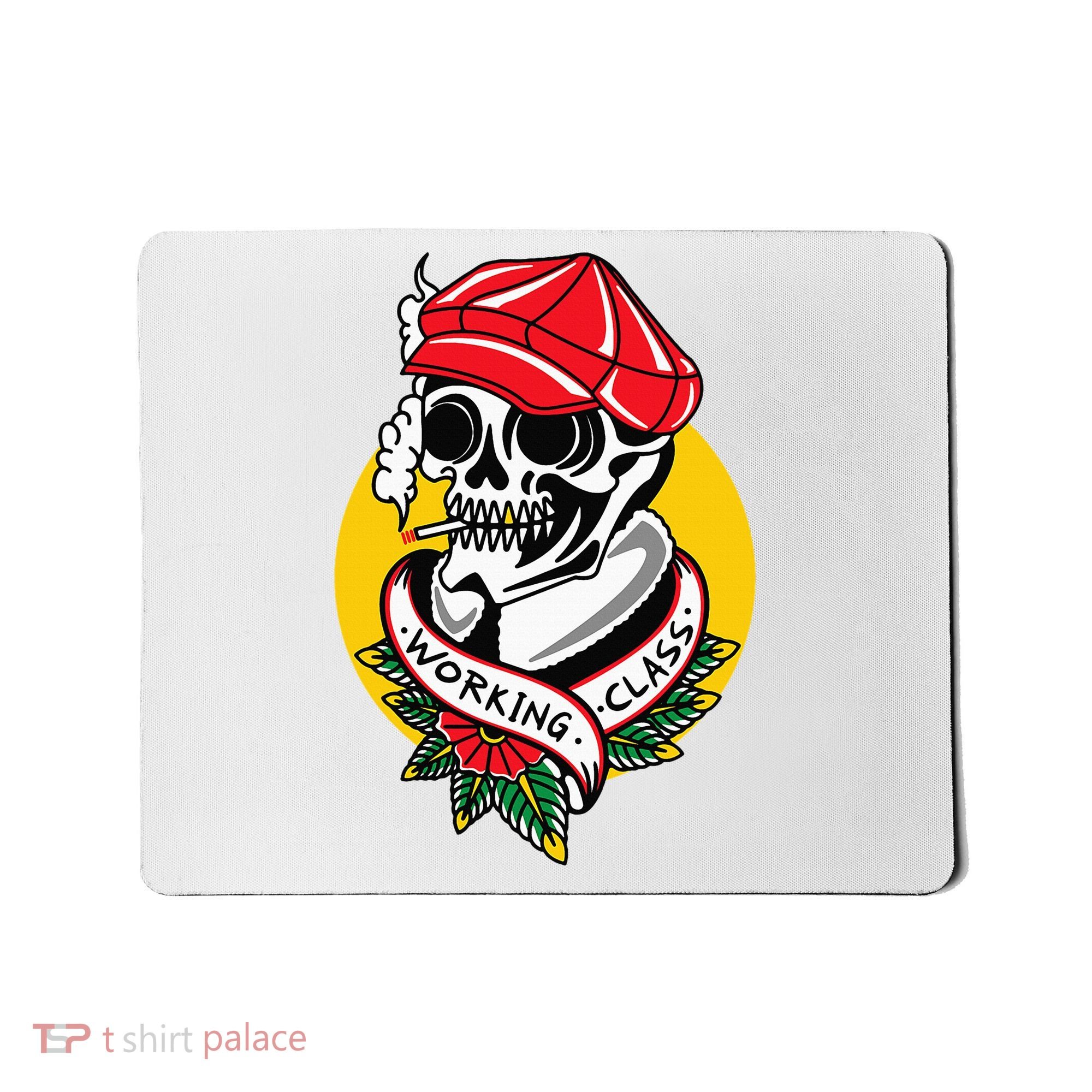 Working Class American Traditional Tattoo Old School Flash Mousepad