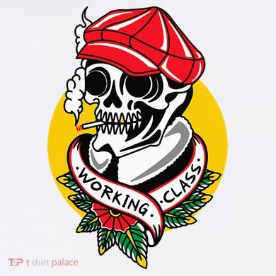 Working Class American Traditional Tattoo Old School Flash Ornament