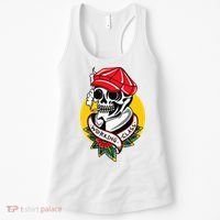 Working Class American Traditional Tattoo Old School Flash Women's Tank Top thumb 0