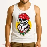 Working Class American Traditional Tattoo Old School Flash Tank Top thumb 3