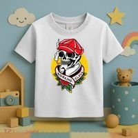 Working Class American Traditional Tattoo Old School Flash Toddler T-Shirt thumb 3