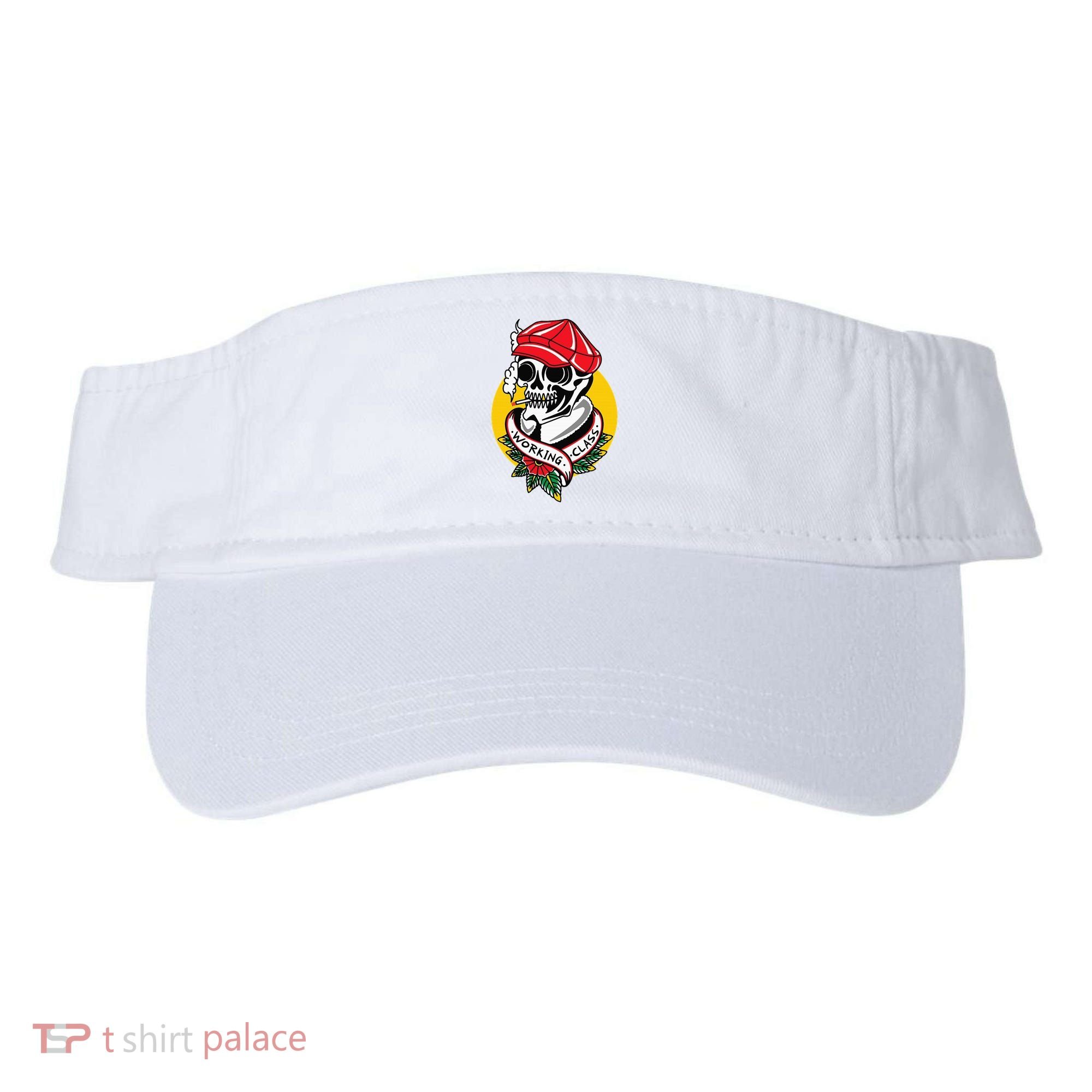 Working Class American Traditional Tattoo Old School Flash Visor