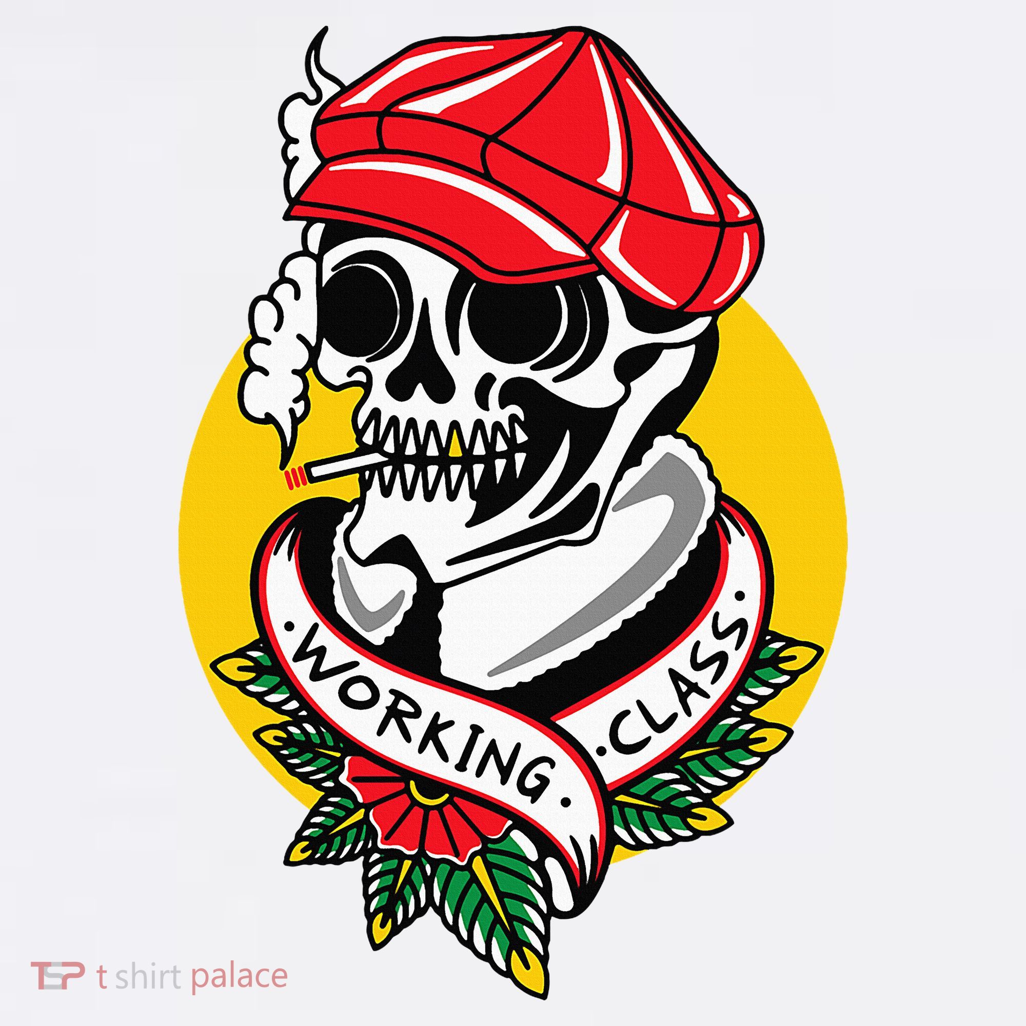 Working Class American Traditional Tattoo Old School Flash Kids Sweatshirt