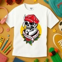 Working Class American Traditional Tattoo Old School Flash Kids T-Shirt thumb 3