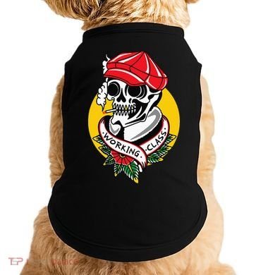 Working Class American Traditional Tattoo Old School Flash Doggie Tank