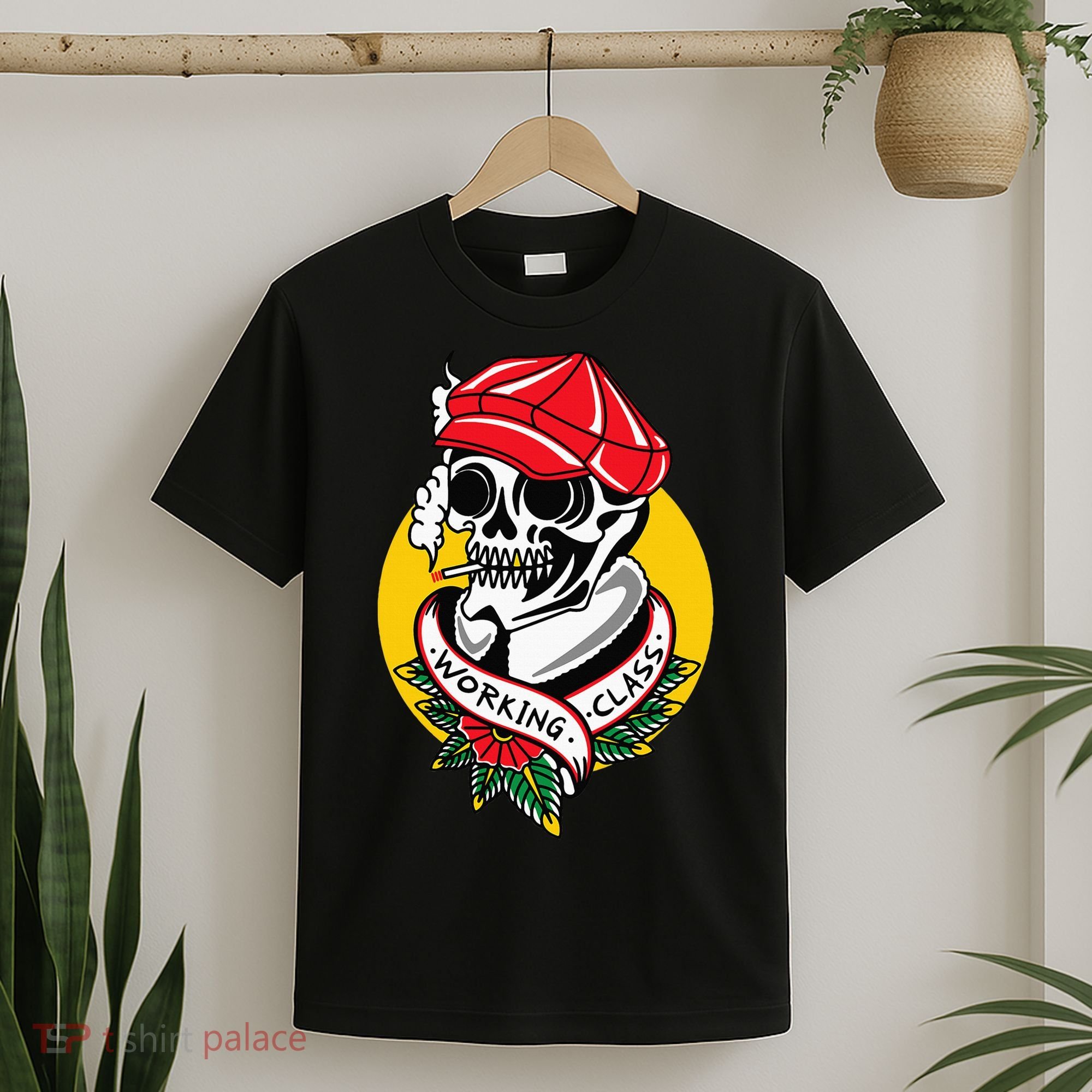 Working Class American Traditional Tattoo Old School Flash T-Shirt