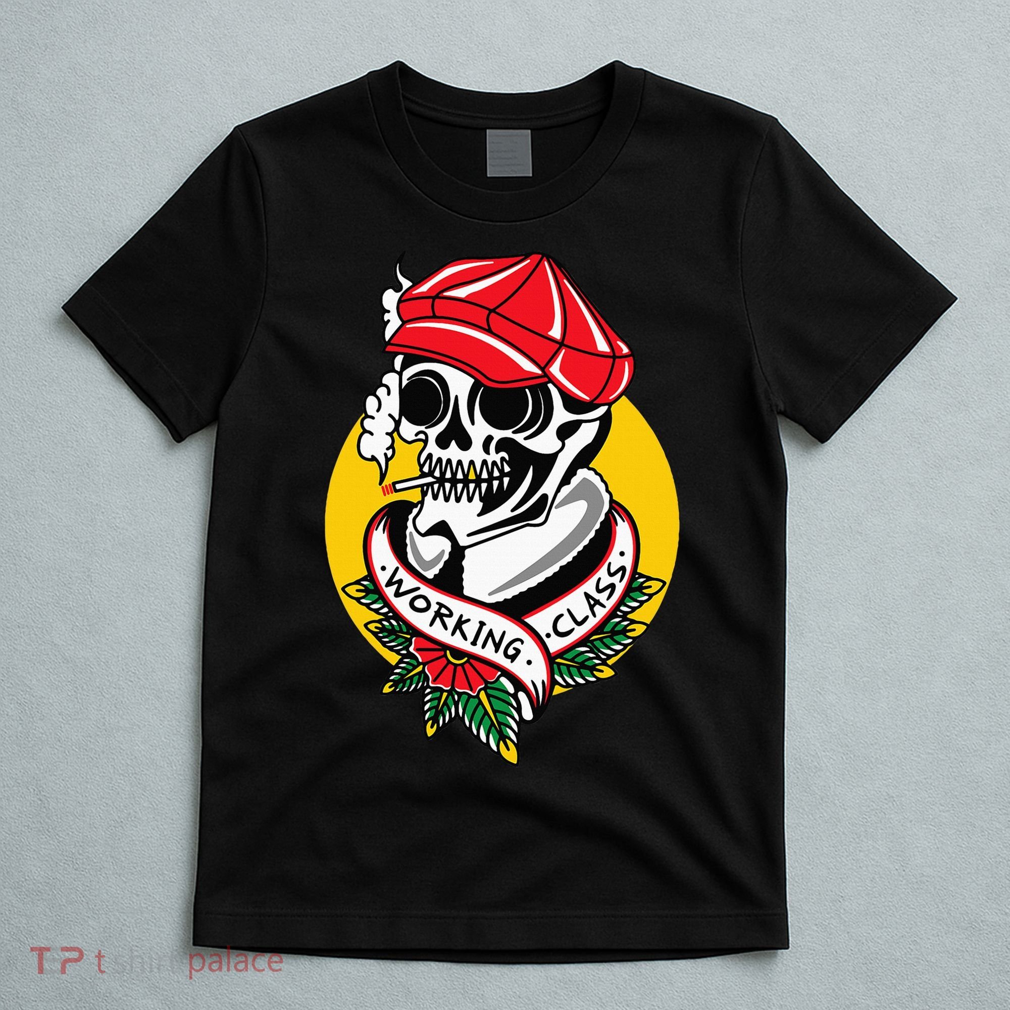 Working Class American Traditional Tattoo Old School Flash T-Shirt
