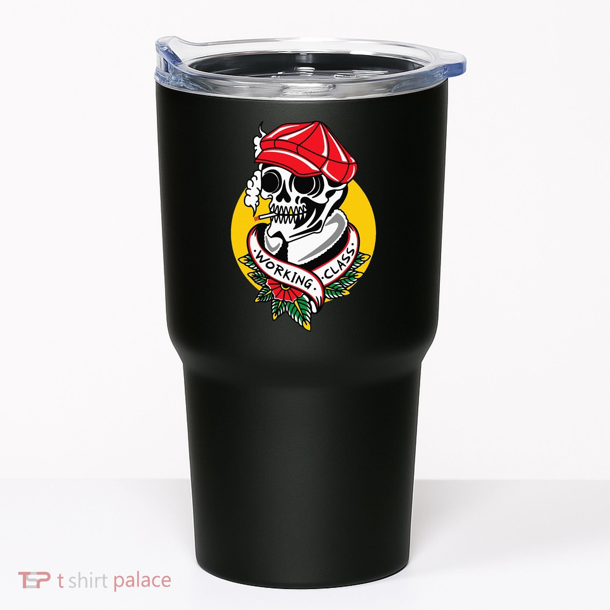 Working Class American Traditional Tattoo Old School Flash Tumbler