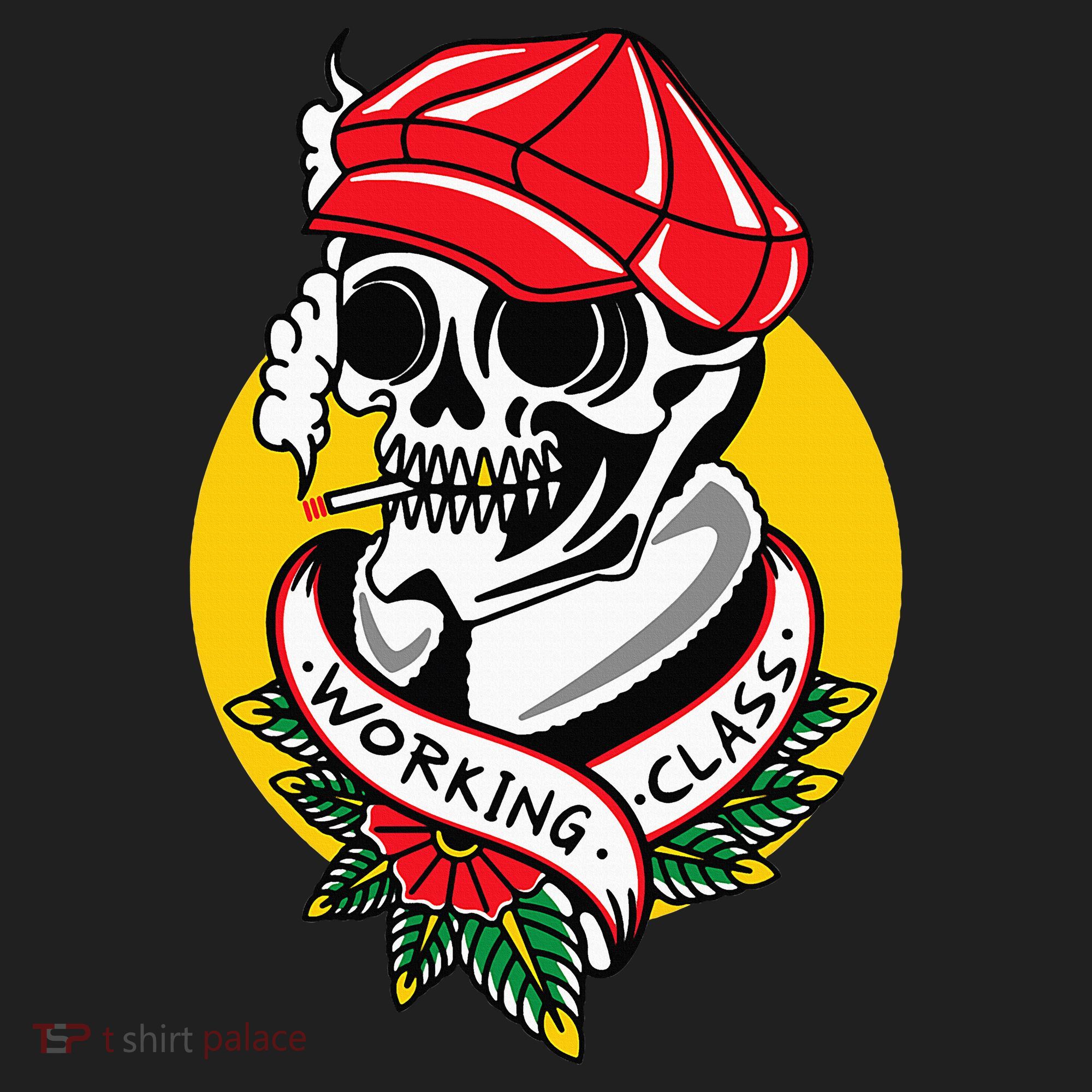 Working Class American Traditional Tattoo Old School Flash Hat