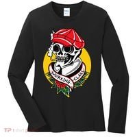Working Class American Traditional Tattoo Old School Flash Women's Long Sleeve Shirt thumb 0