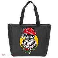 Working Class American Traditional Tattoo Old School Flash Tote Bag thumb 0