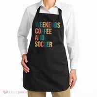 Weekends Coffee And Soccer Apron thumb 2