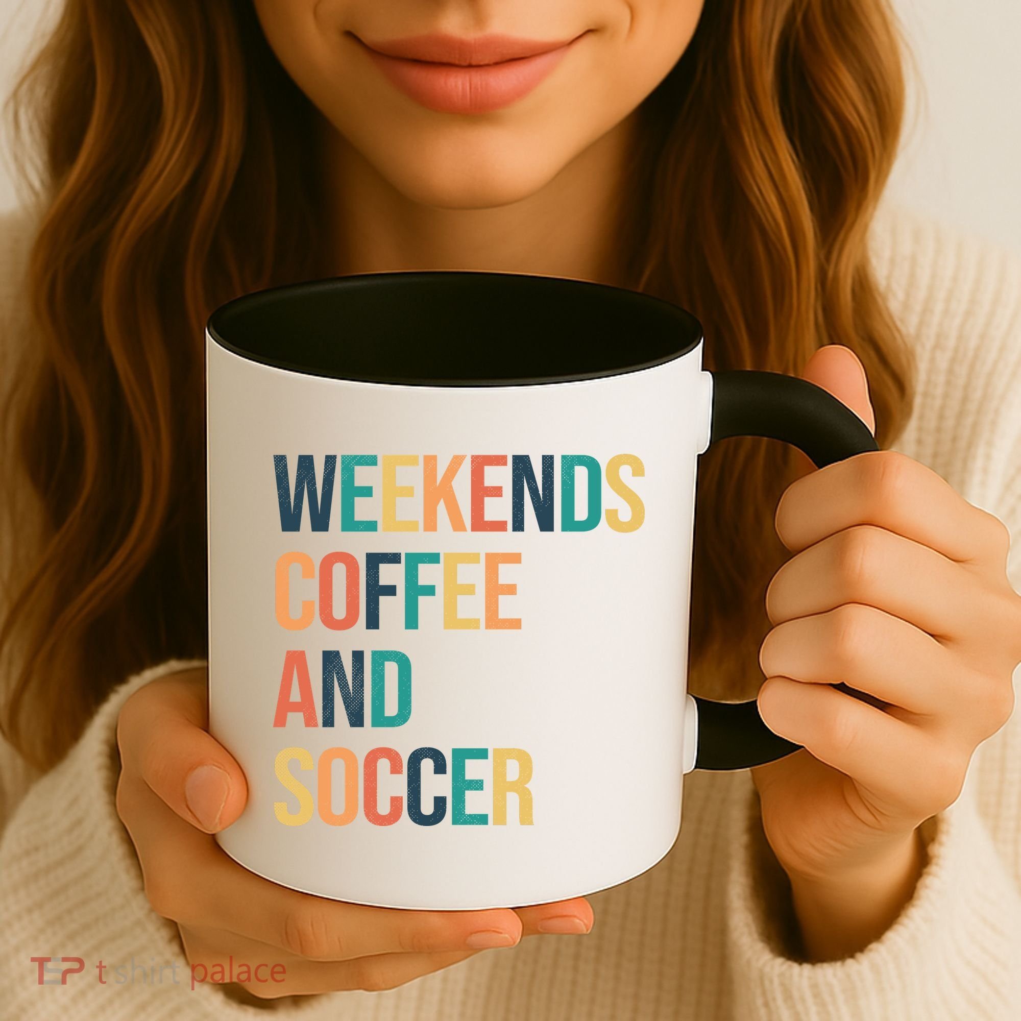 Weekends Coffee And Soccer Coffee Mug