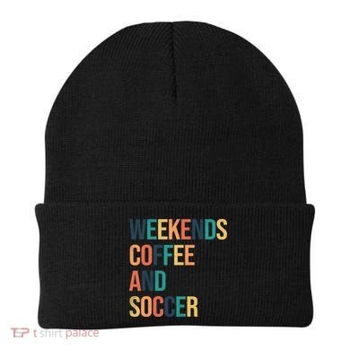 Weekends Coffee And Soccer Beanie