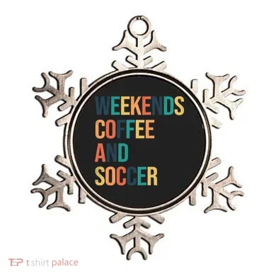 Weekends Coffee And Soccer Ornament