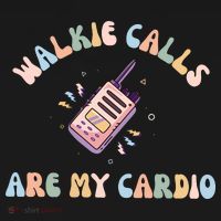 Walkie Calls Are My Cardio Special Education Teacher Long Sleeve Shirt thumb 2