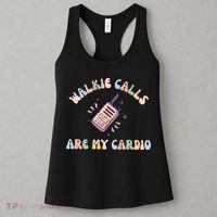 Walkie Calls Are My Cardio Special Education Teacher Women's Tank Top thumb 3
